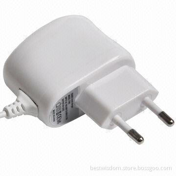 Travel Charger for iPhone 5, with 1A or 2A Output